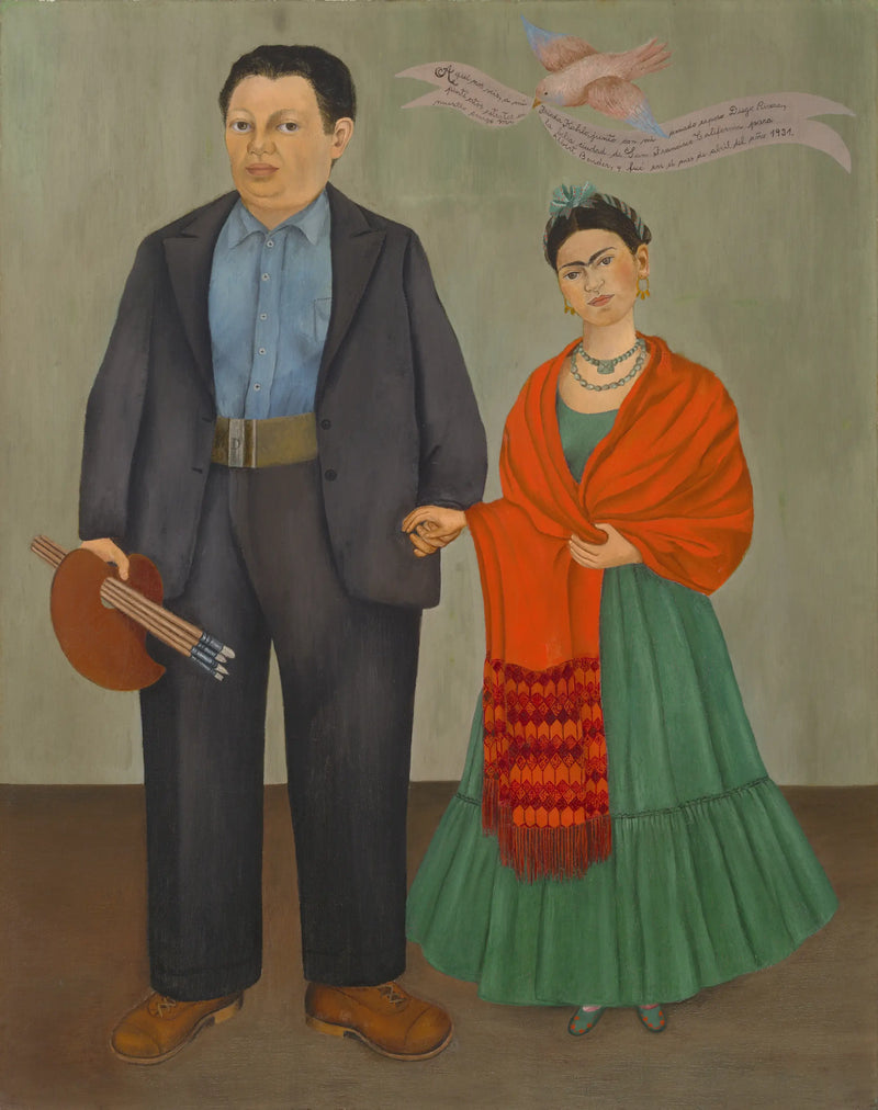 Frida und Diego Rivera - Frida Kahlo