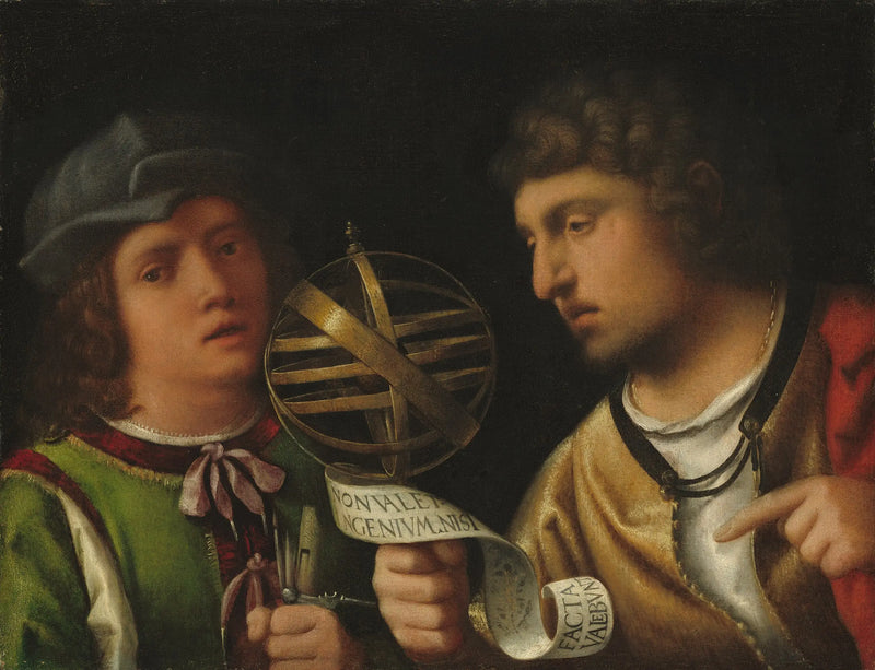 Giovanni Borgherini und sein Tutor - Giorgione