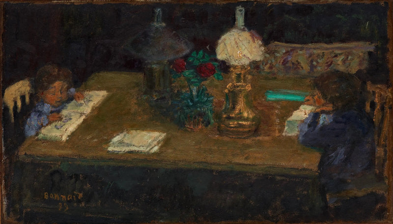 Innenraum: Die Kinder Terrasse - Pierre Bonnard