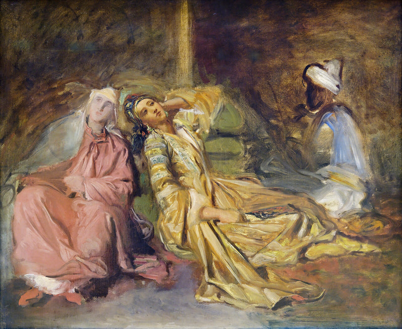 Interieur eines Harems - Théodore Chassériau