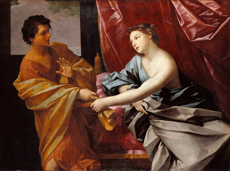 Joseph und die Frau des Potiphar - Guido Reni
