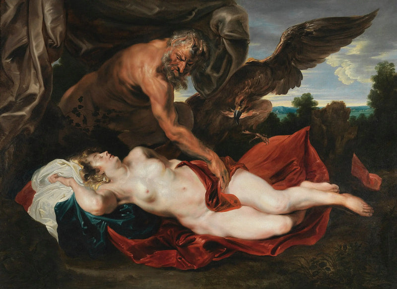 Jupiter und Antiope - Antoine van Dyck