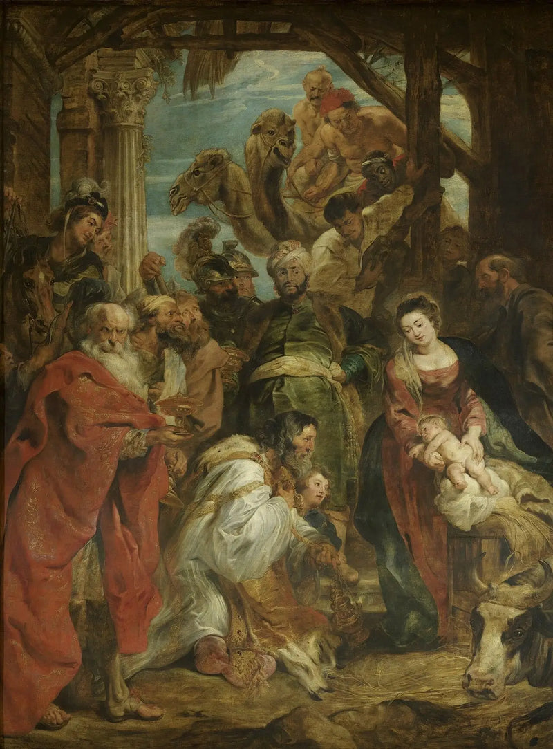 Die Anbetung der Magier - Peter Paul Rubens