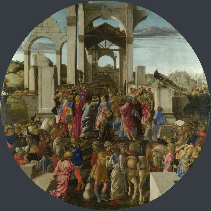 Die Anbetung der Magier - Sandro Botticelli