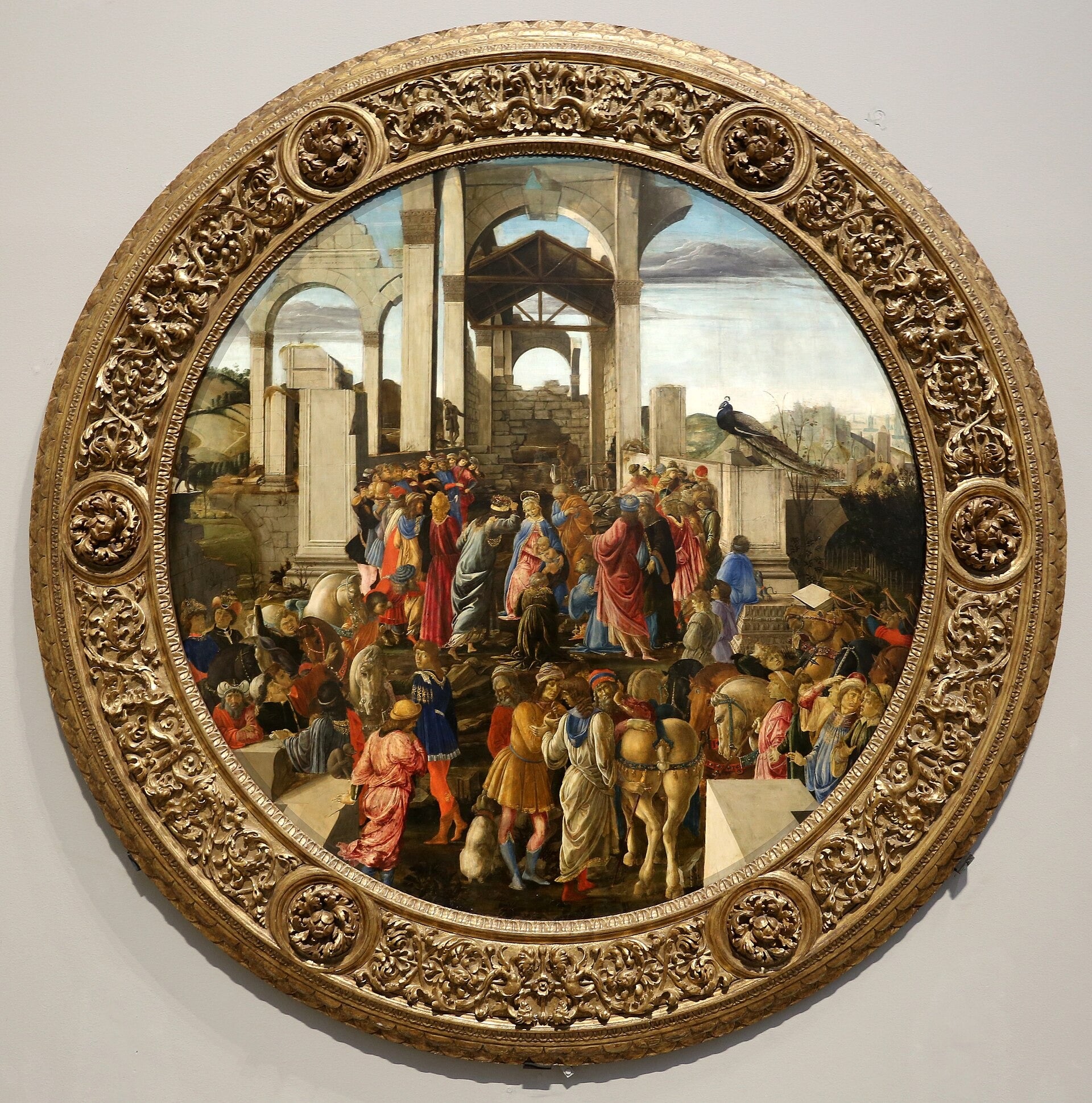 Die Anbetung der Magier - Sandro Botticelli