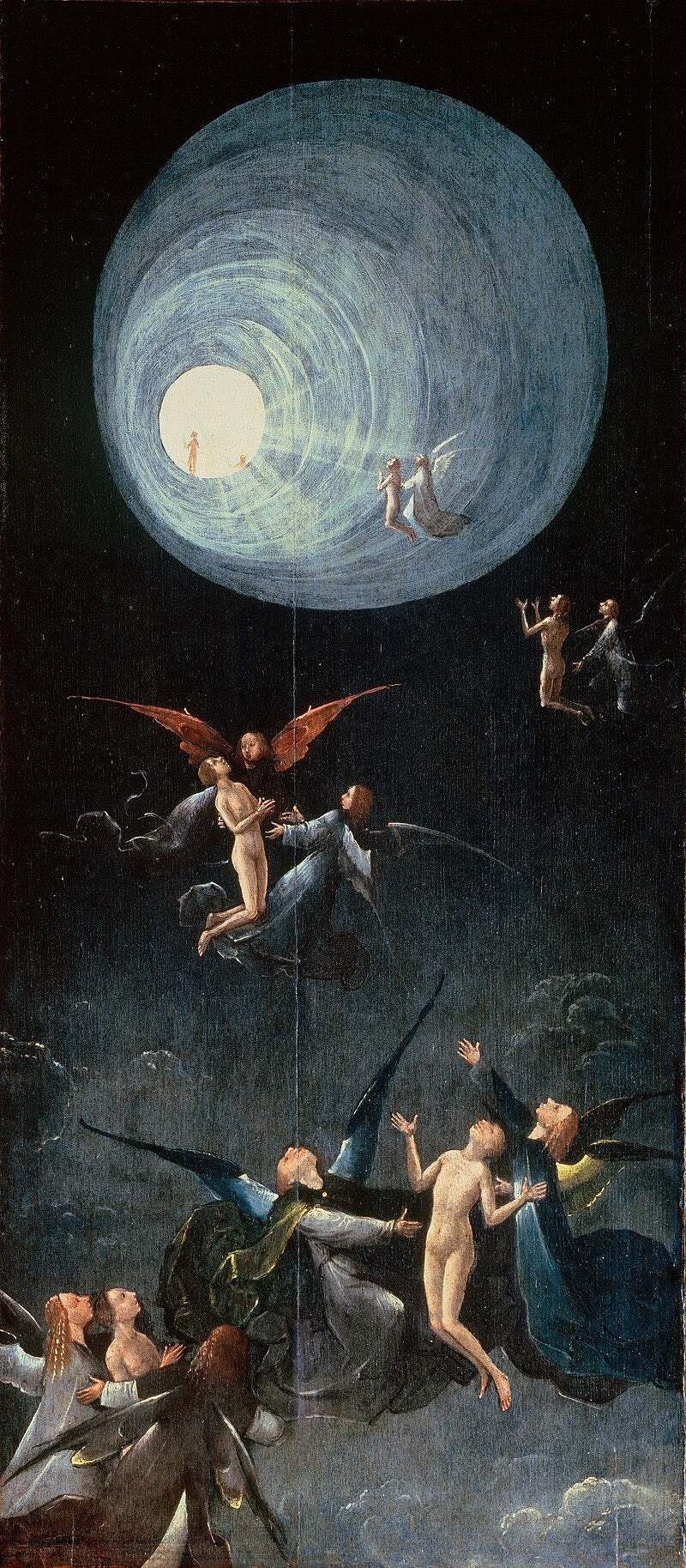 Die Himmelfahrt der Auserwählten - Hieronymus Bosch