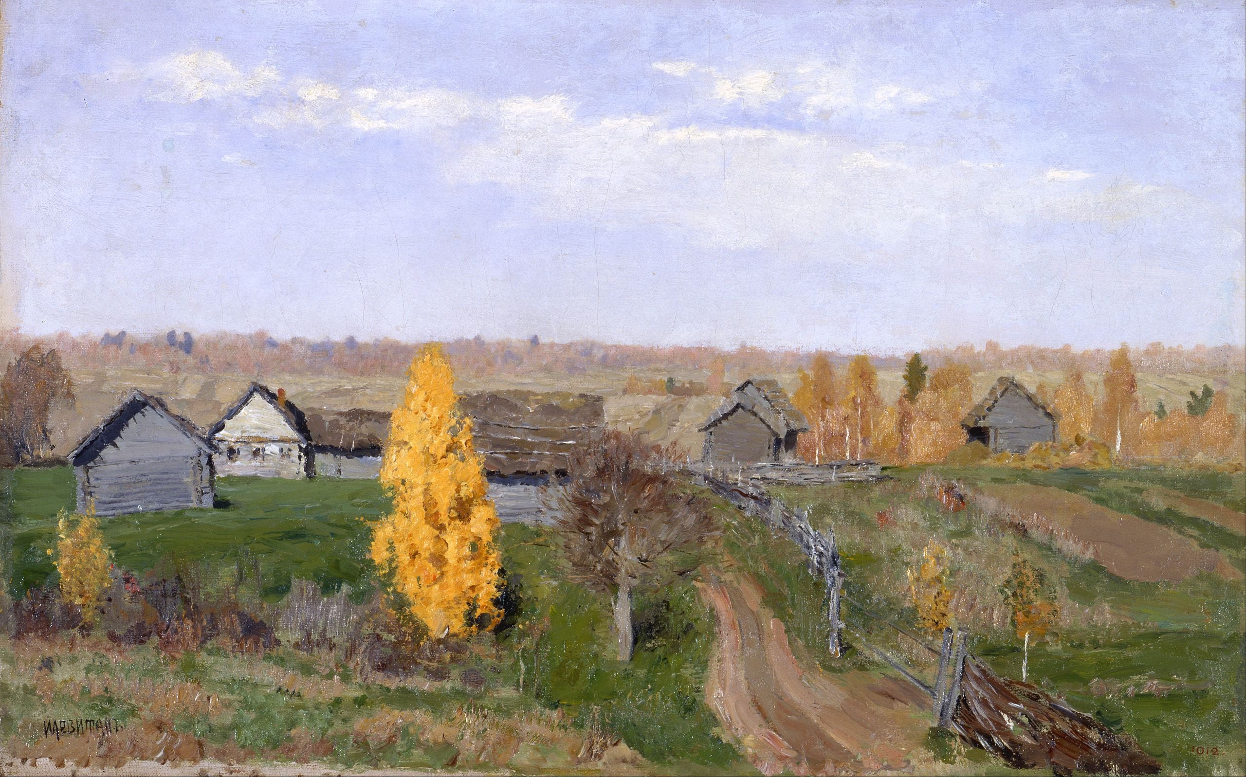 L'Automne dorée - Isaac Levitan
