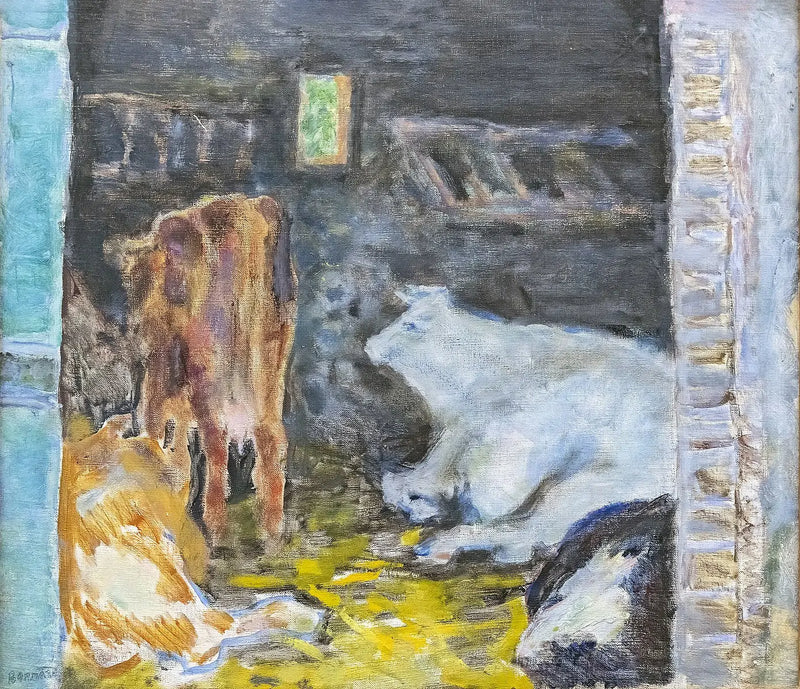 Der Stall - Pierre Bonnard