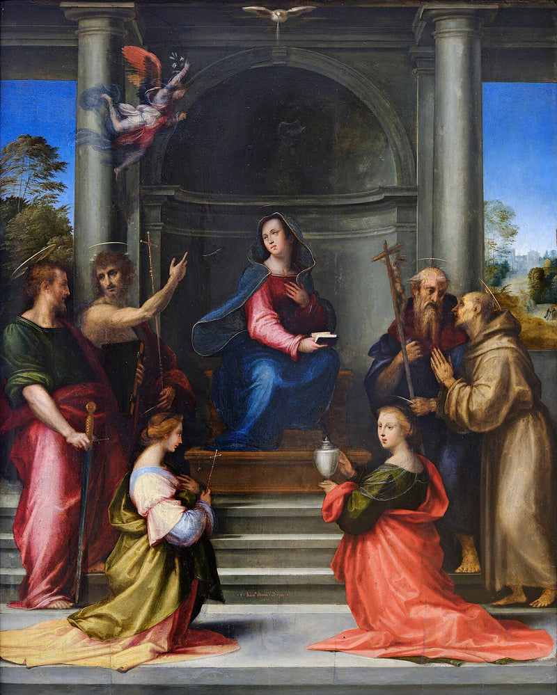 Die Inkarnation Christi - Fra Bartolomeo