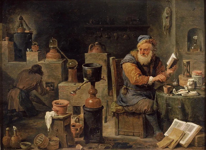 Der Alchemist - David Teniers der Jüngere