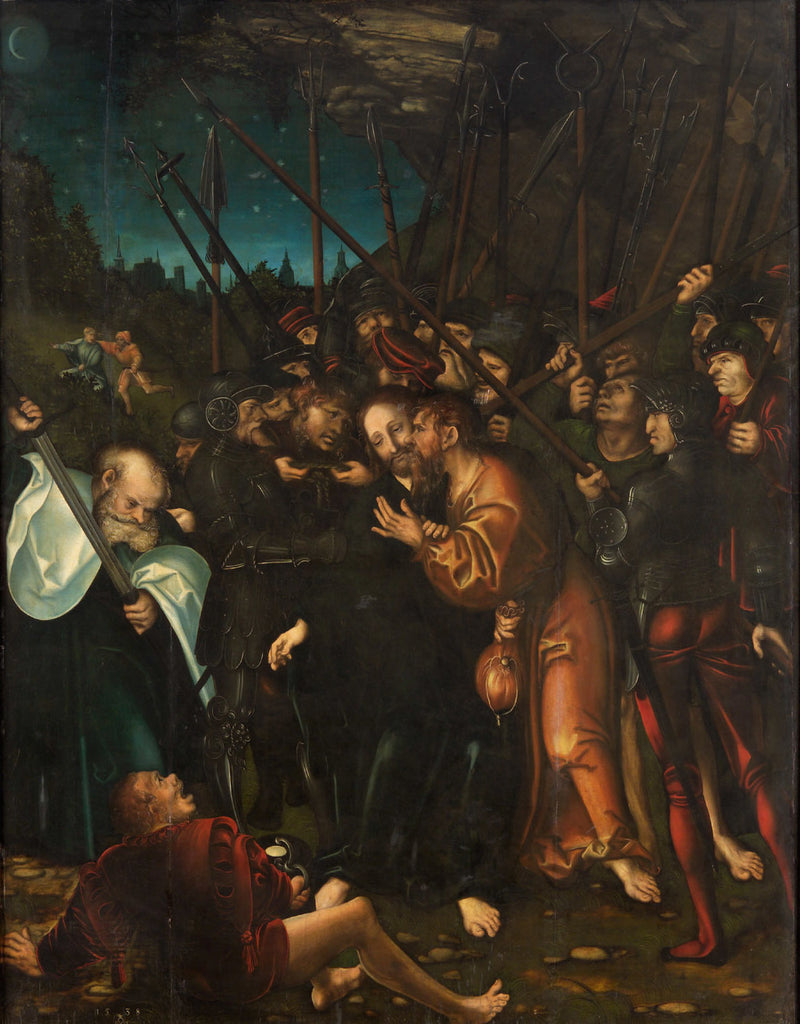 Die Verhaftung Christi - Lucas Cranach der Ältere