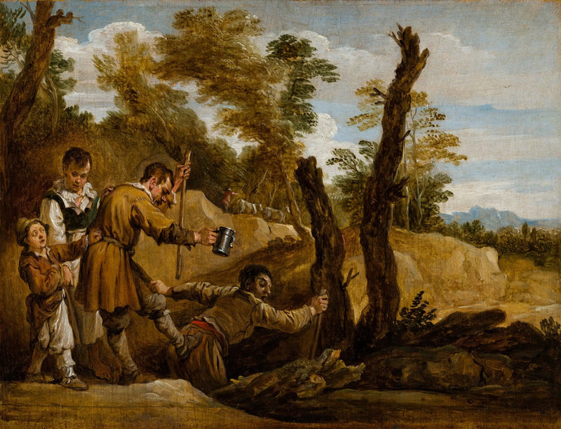 Der Blinde führt den Blinden - David Teniers der Jüngere