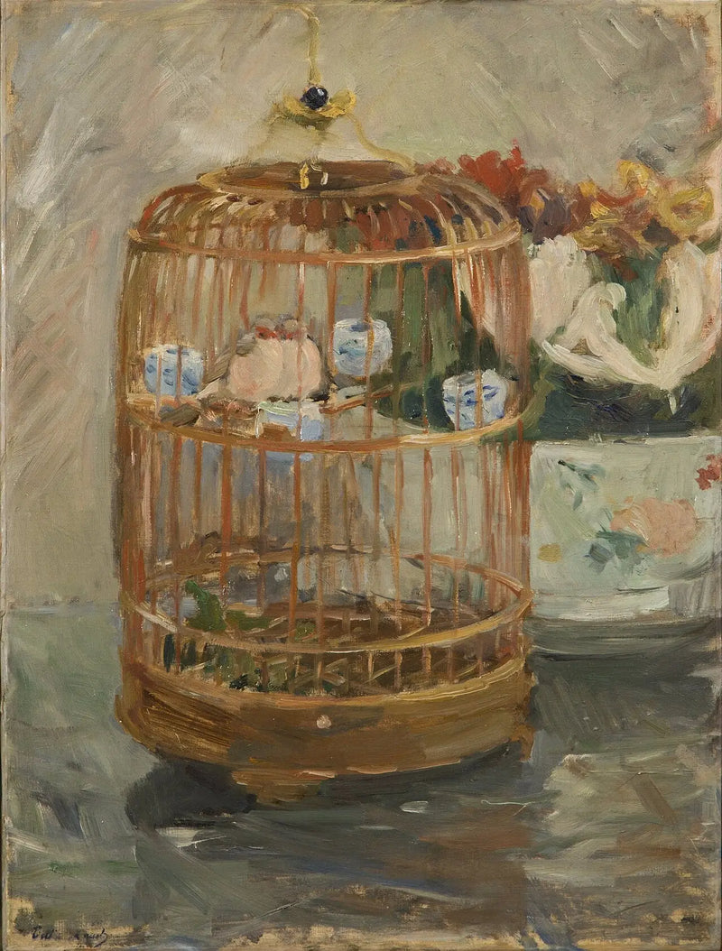 Der Käfig - Berthe Morisot