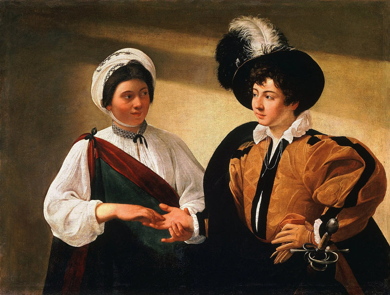 Die Wahrsagerin - Caravaggio