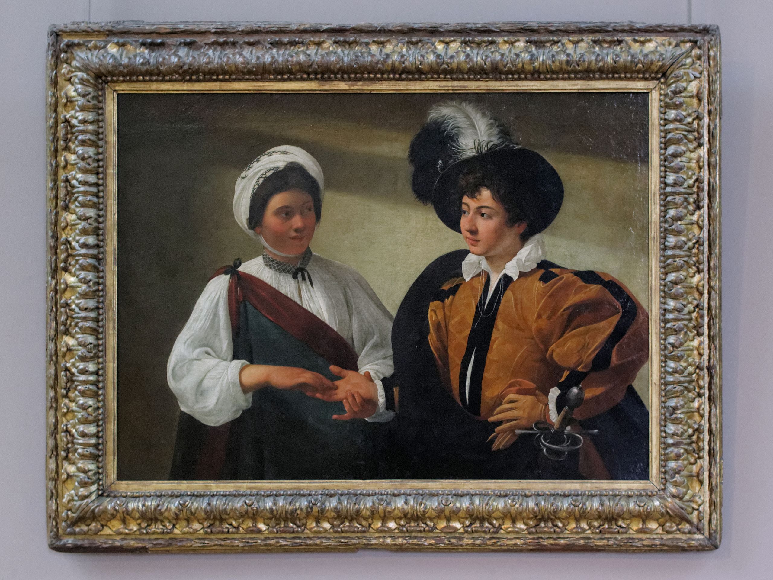 La Diseuse de bonne aventure - Le Caravage - Alpha Reproduction