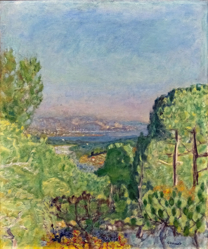Der Kiefernwald - Pierre Bonnard