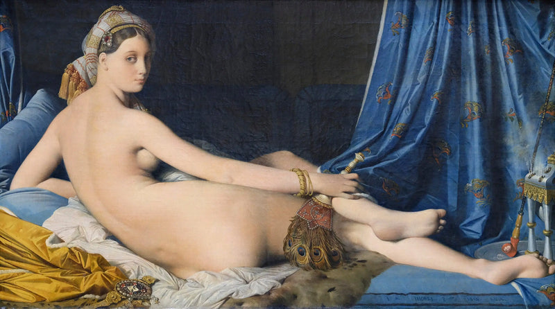 Die große Odaliske - Jean-Auguste-Dominique Ingres
