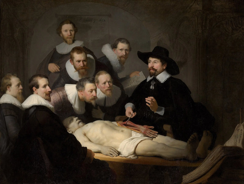 Die Anatomielektion des Doktors Tulp - Rembrandt
