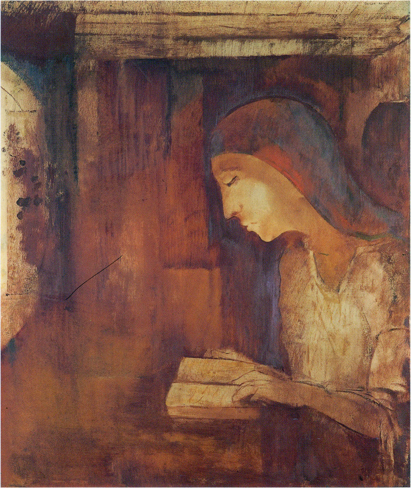 Die Lesende - Odilon Redon