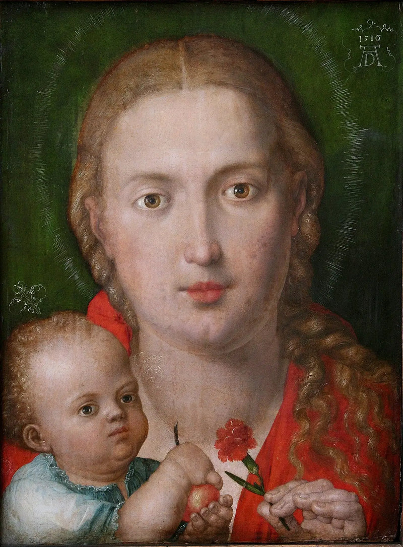 Die Madonna mit der Nelke - Albrecht Dürer