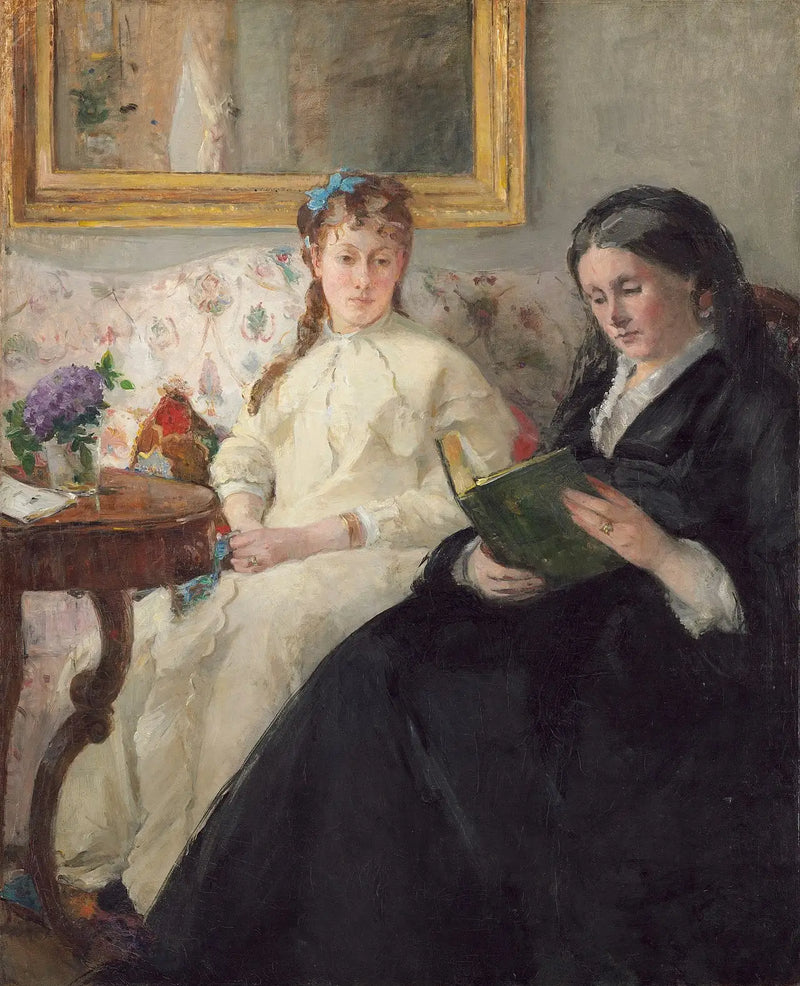 Die Mutter und die Schwester des Künstlers - Berthe Morisot
