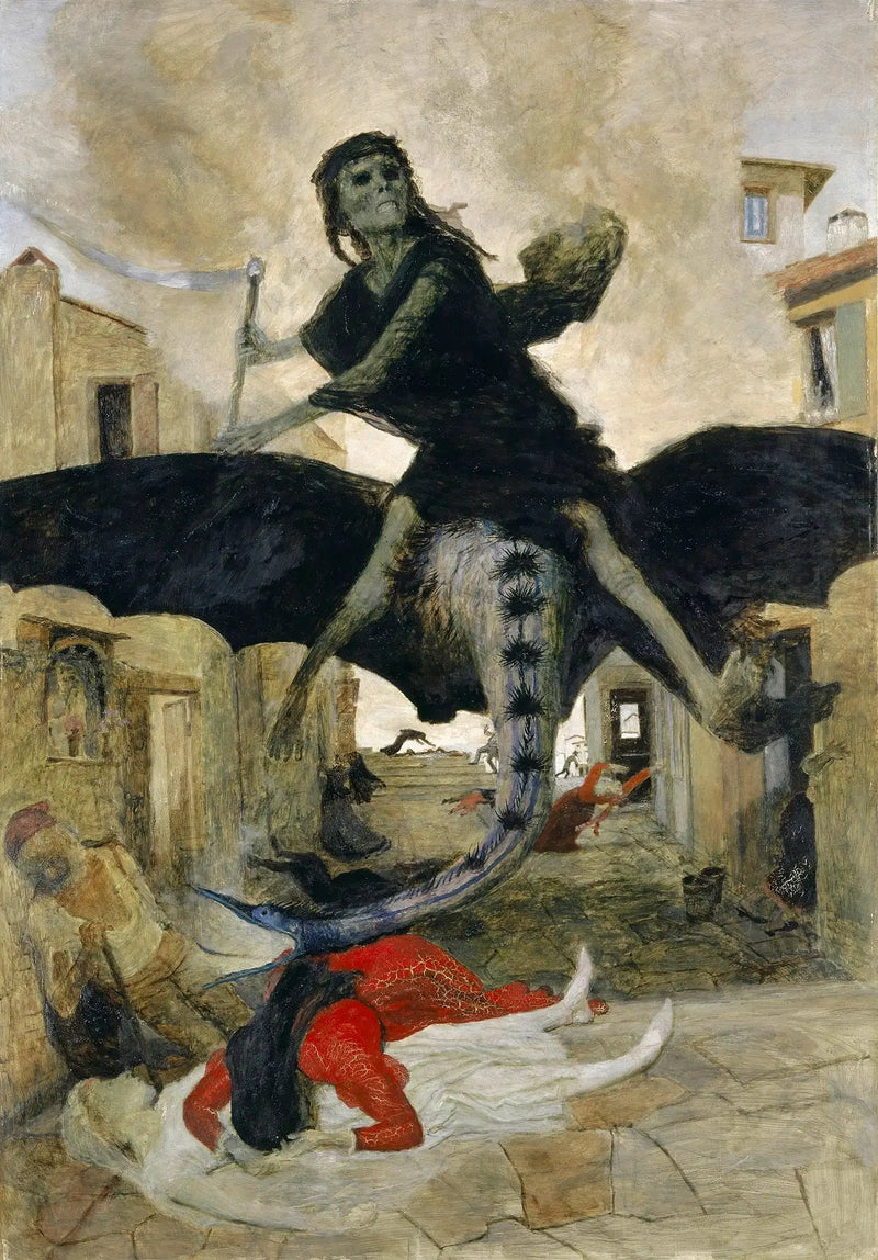 Die Pest - Arnold Böcklin