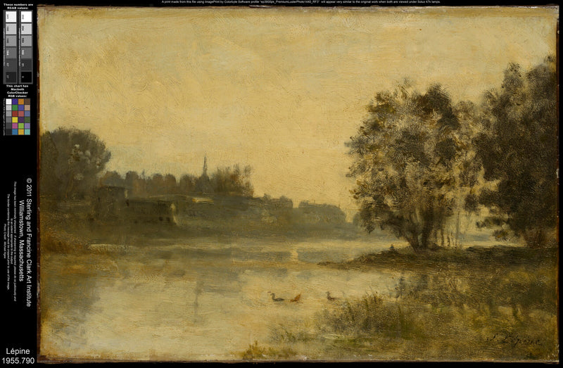 Die Seine in Conflans-Sainte-Honorine - Stanislas Lépine