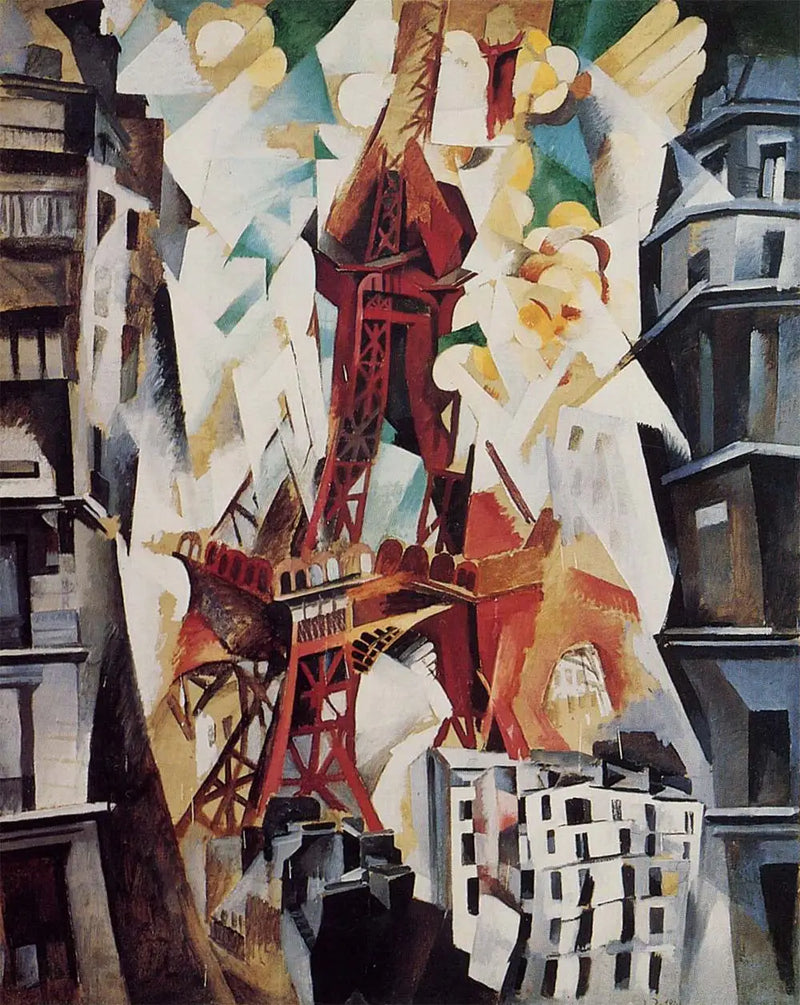 Der Eiffelturm - Robert Delaunay