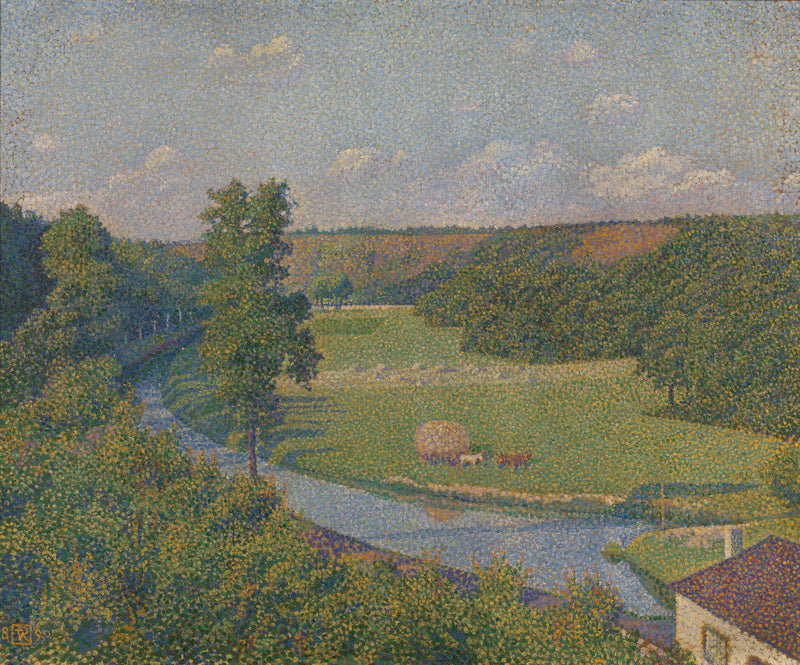 Das Sambre-Tal - Théo van Rysselberghe