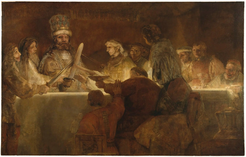 Die Verschwörung des Claude Civilis - Rembrandt