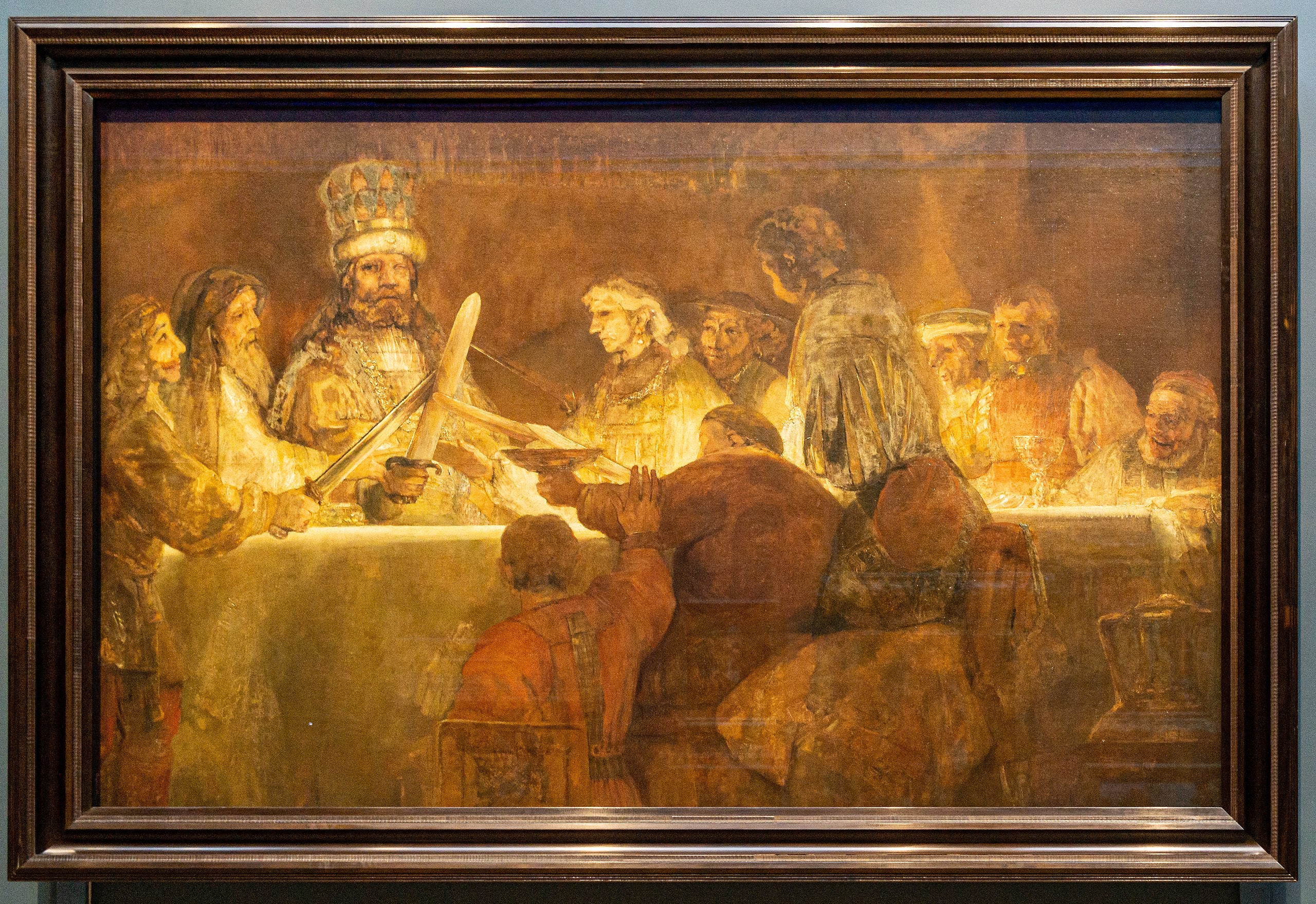 Die Verschwörung des Claude Civilis - Rembrandt