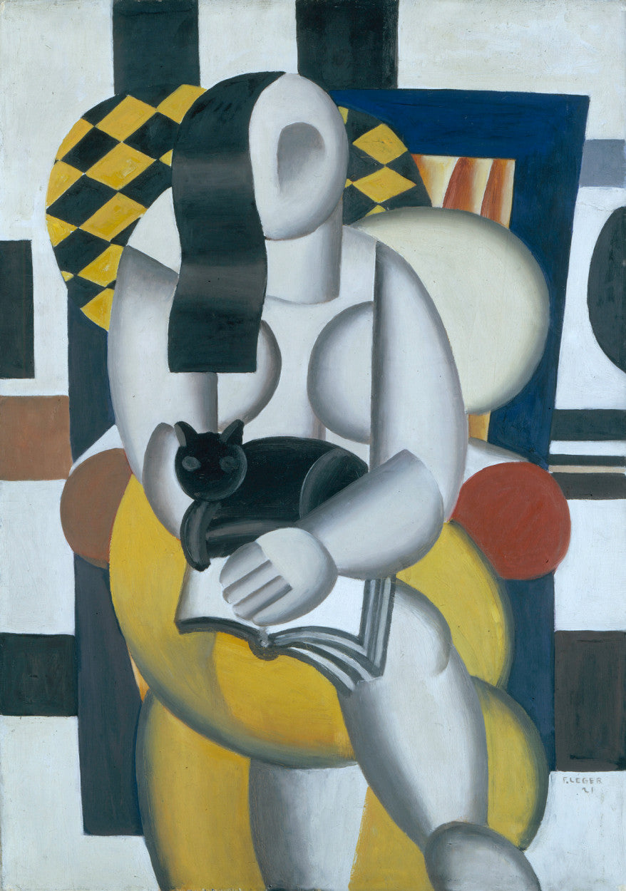 La femme au chat - Fernand Léger