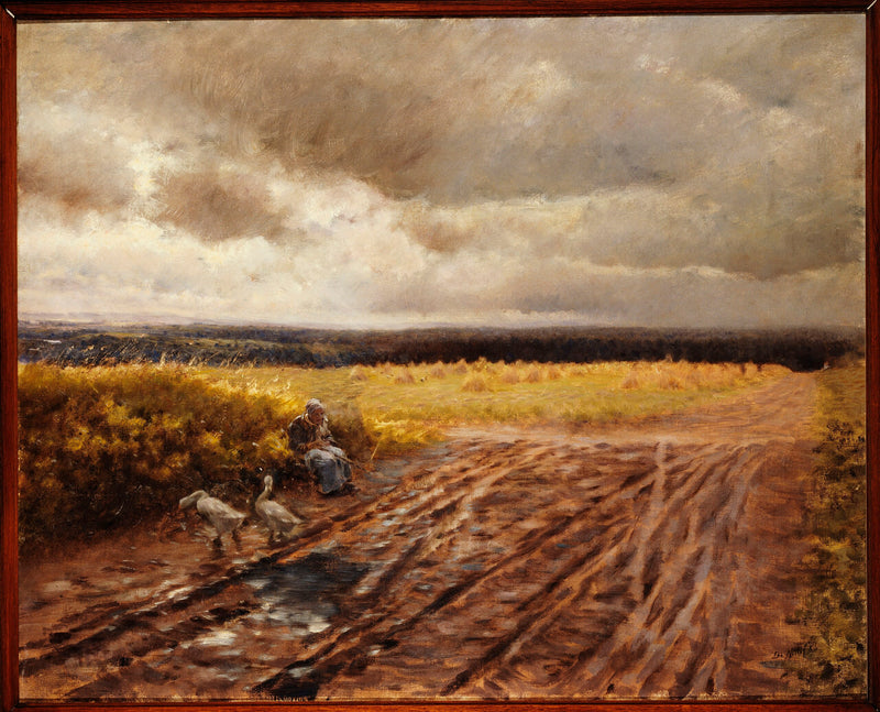 Die Gänsehirte - Giuseppe De Nittis