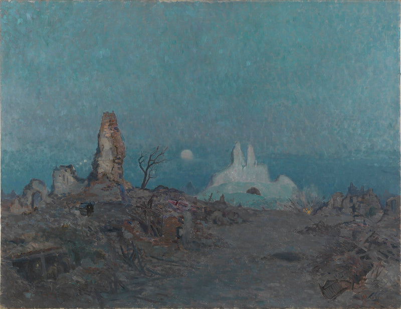 Die Straße unten, Hangard - Maurice Galbraith Cullen