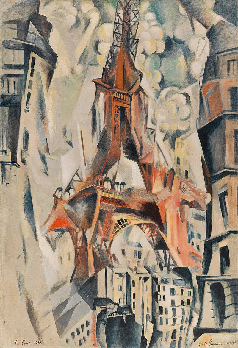 Der Eiffelturm - Robert Delaunay
