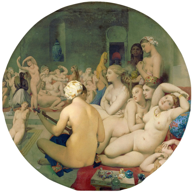 Das Türkische Bad - Jean-Auguste-Dominique Ingres
