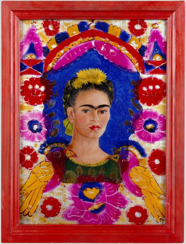 Reproduction du tableau « Le Cadre - Frida Kahlo » par Alpha Reproduction en peinture à l’huile