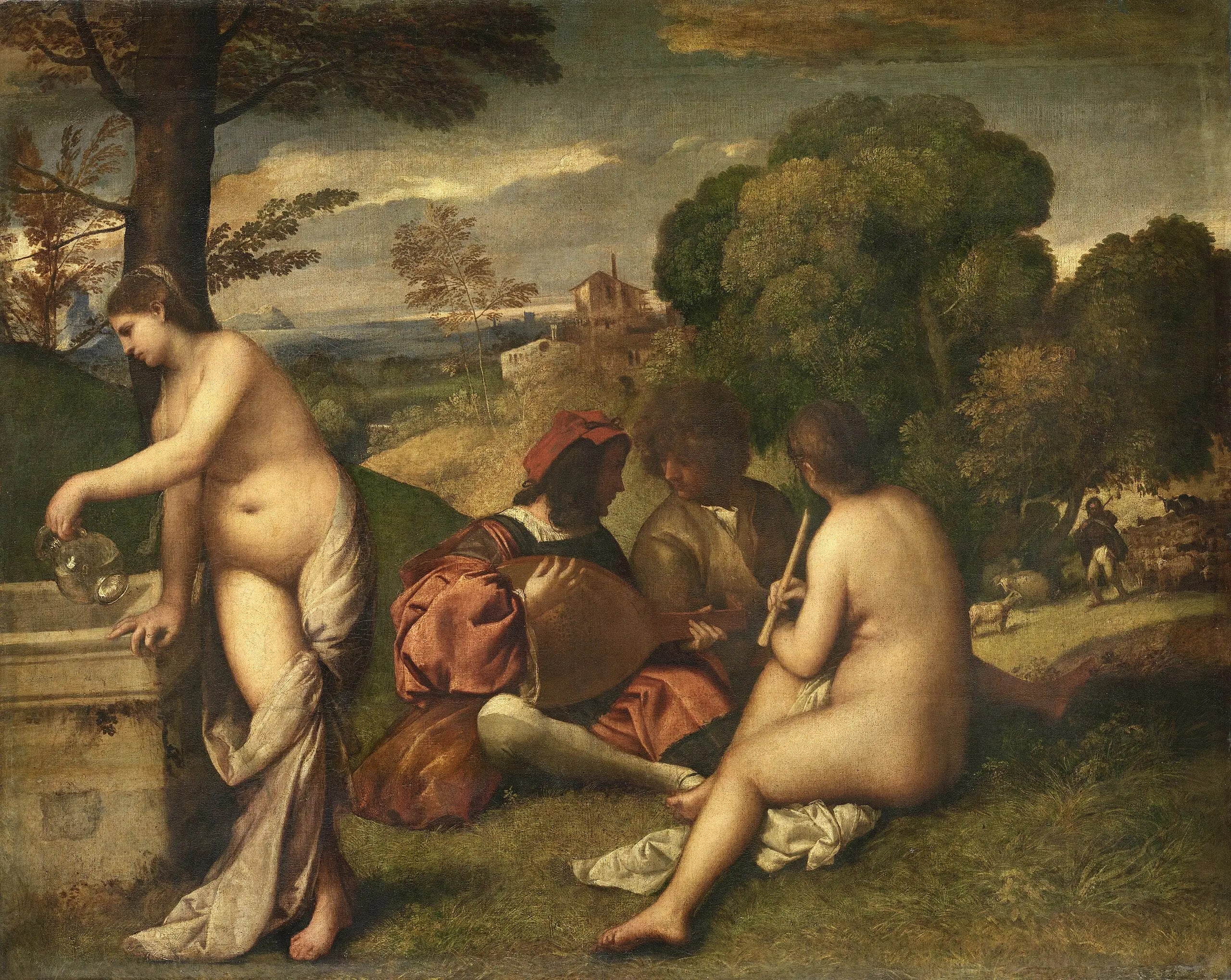 Le Concert champêtre - Giorgione - Alpha Reproduction