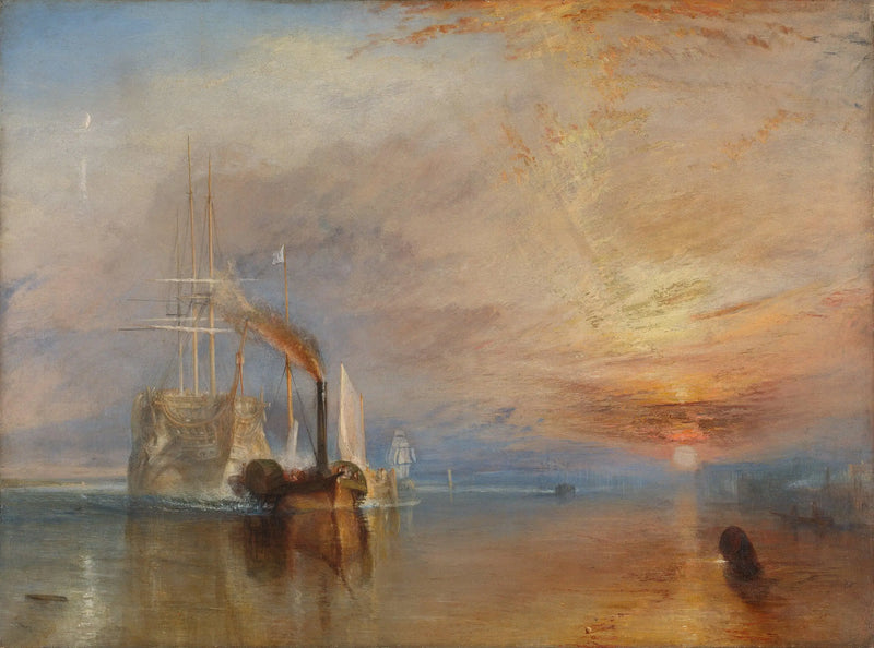 Die letzte Reise des Téméraire - J. M. W. Turner