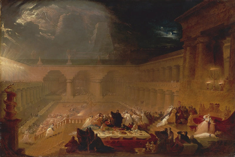 Das Festmahl des Balthazar - John Martin