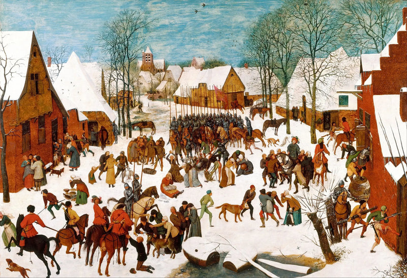 Das Massaker der Unschuldigen - Pieter Brueghel der Ältere
