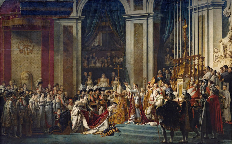 Die Krönung Napoleons - Jacques-Louis David