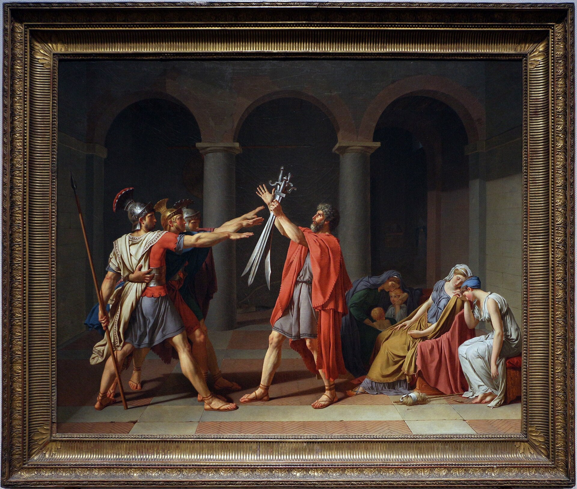 Der Schwur der Horatier - Jacques-Louis David