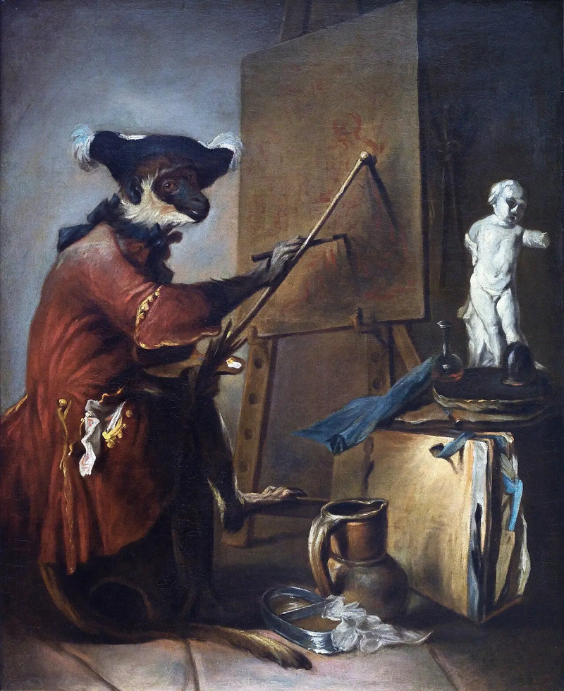 Der singende Maler - Jean Siméon Chardin