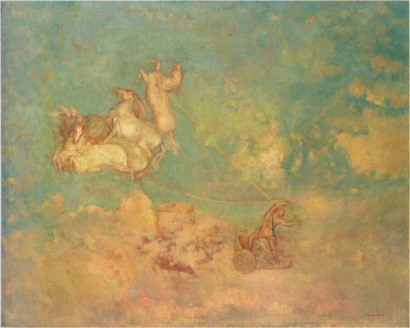 Der Wagen des Apoll - Odilon Redon