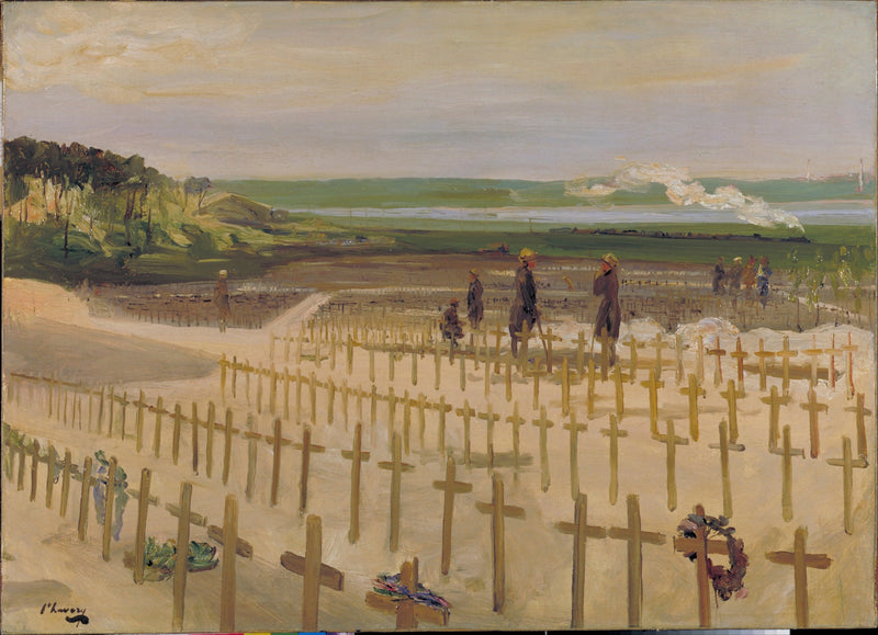 Le cimetière, Étaples, 1919 - John Lavery