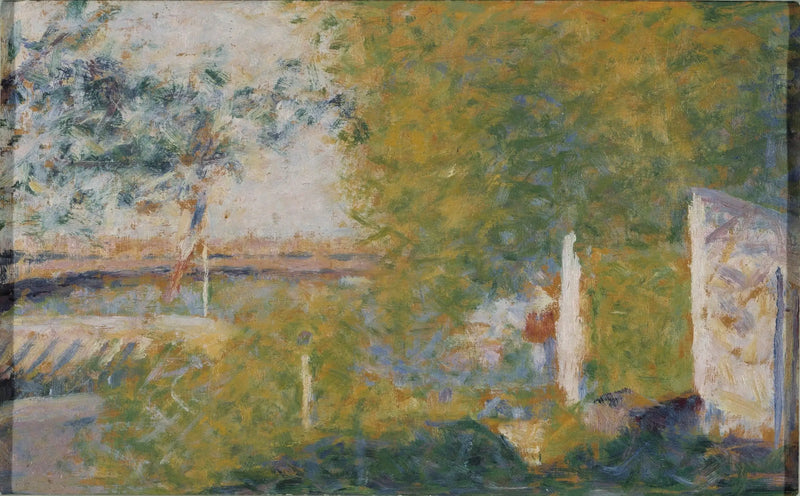 Die Brücke von Bineau - Georges Seurat