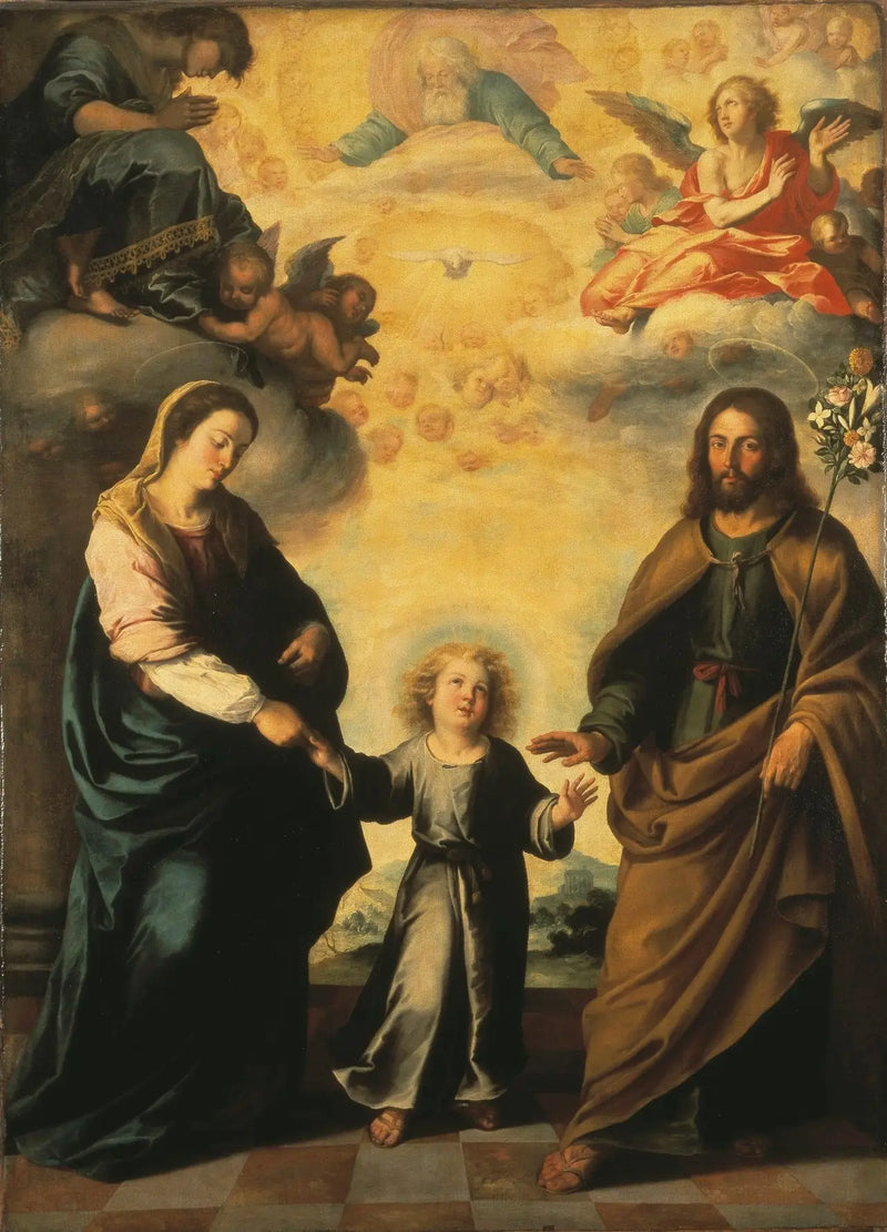 Die Rückkehr der Heiligen Familie aus Ägypten - Bartolomé Esteban Murillo