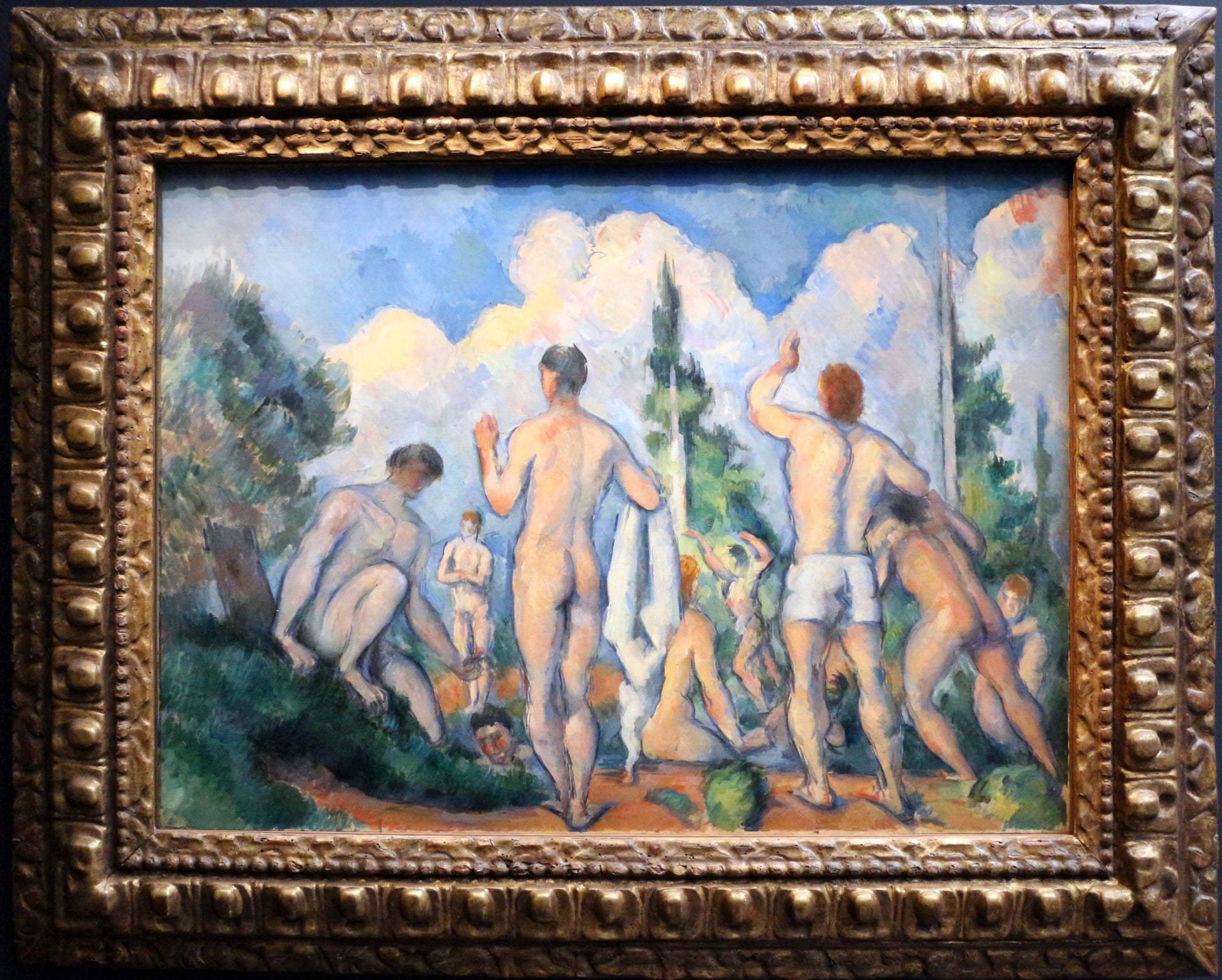 Die Badenden - Paul Cézanne