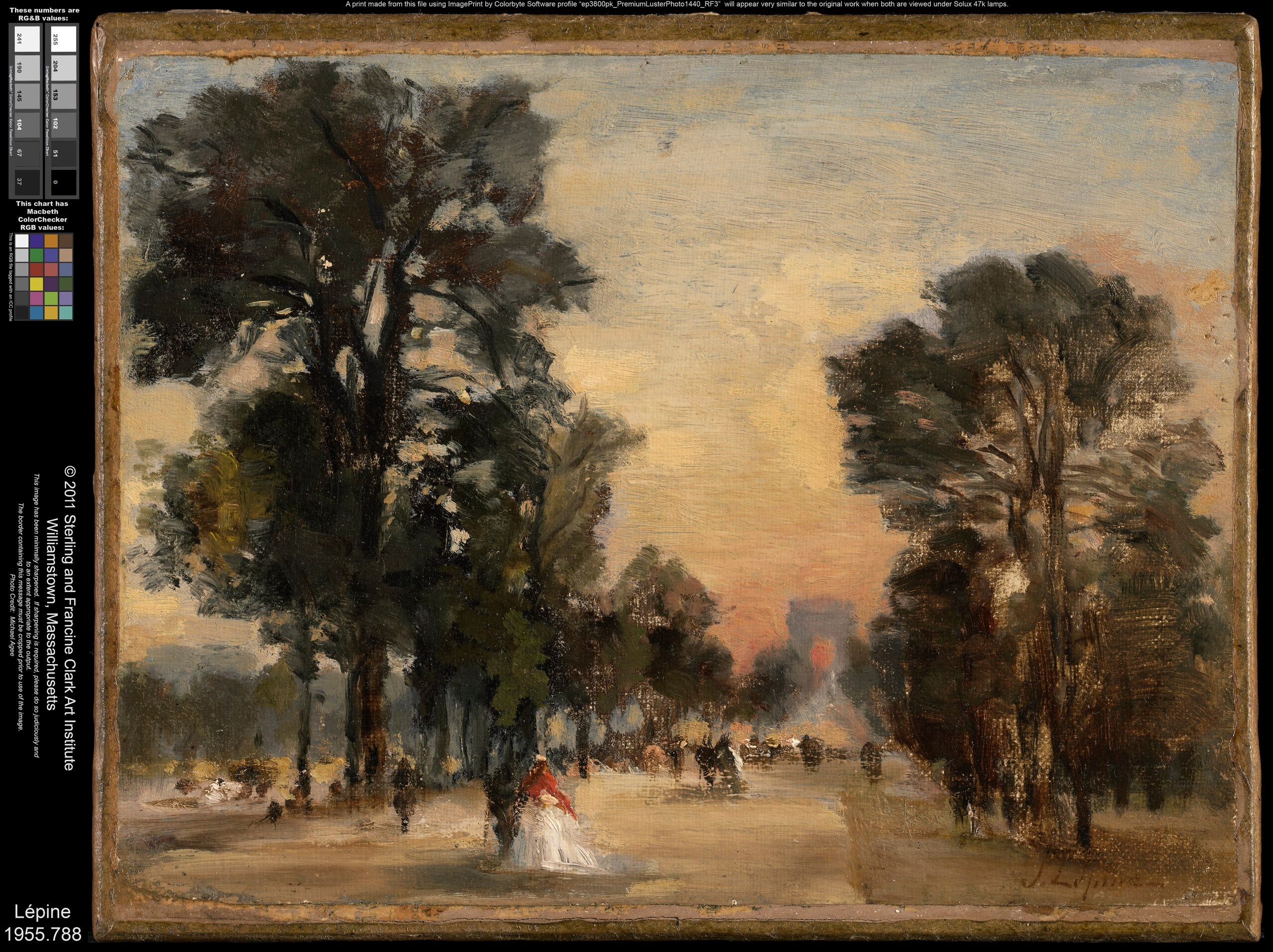 Les Champs-Élysées - Stanislas Lépine - Alpha Reproduction